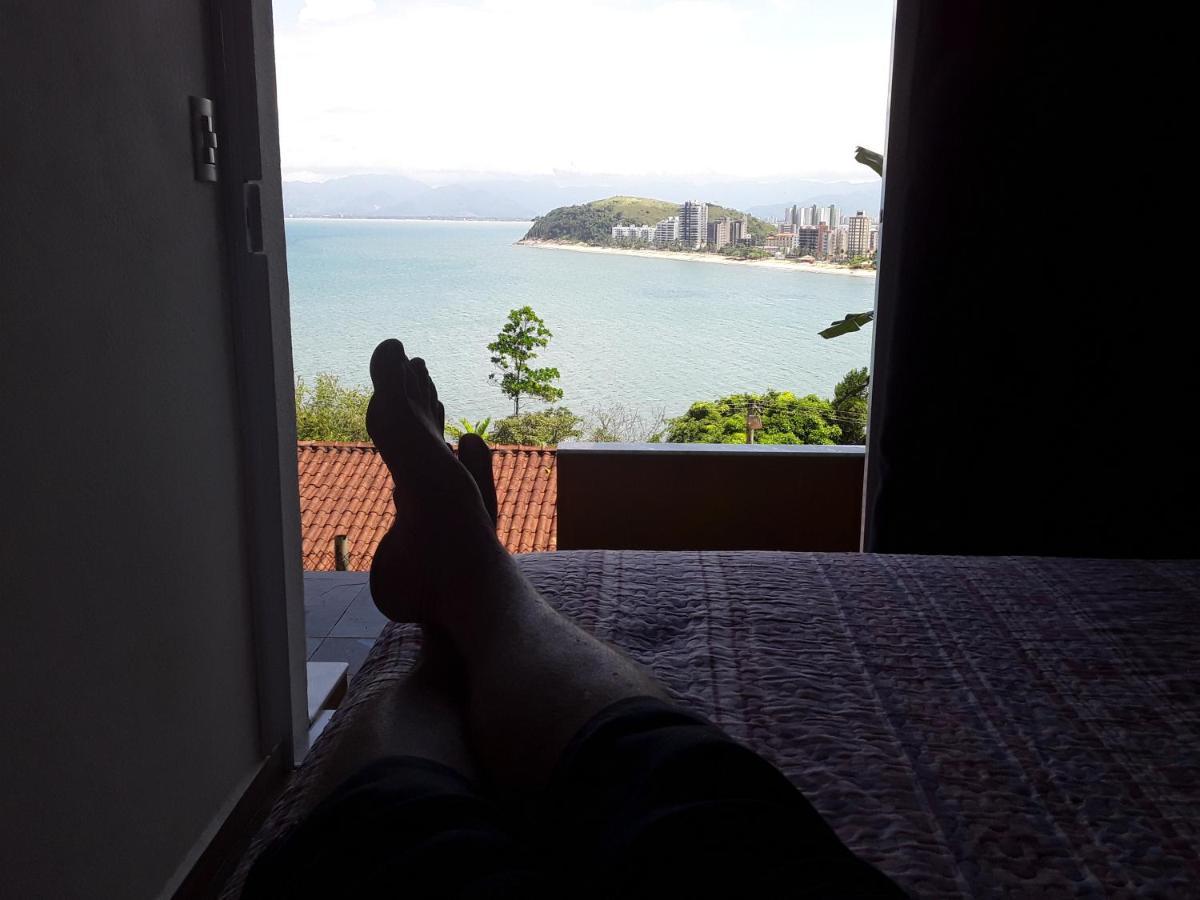 卡拉瓜塔图巴 Honey Moon - Vista Do Mar Na Cama.酒店 外观 照片